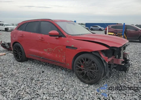 2018 Jaguar F-Pace S из США, поврежденный, VIN SADCM2FV2JA247360